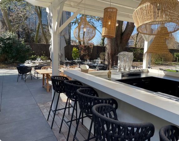 Mobilier pour terrasse